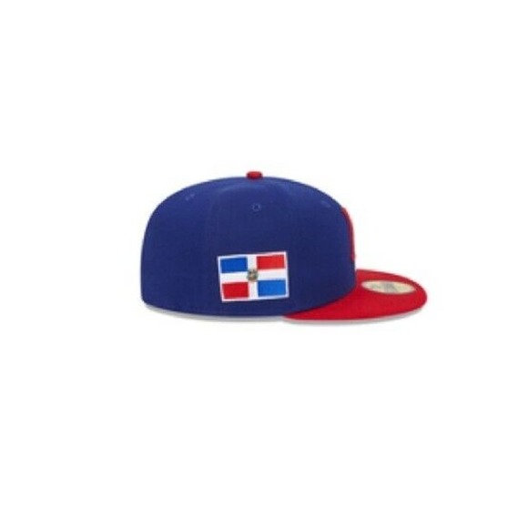 2023 World Baseball Classic Dominicana New Era 59FIFTY Fitted Hat 7 1/4 - Picture 3 of 8